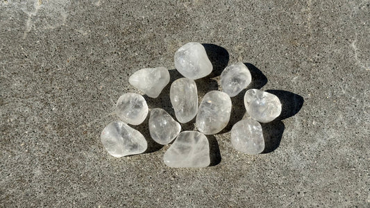 Rock Crystal Tumbled Stone