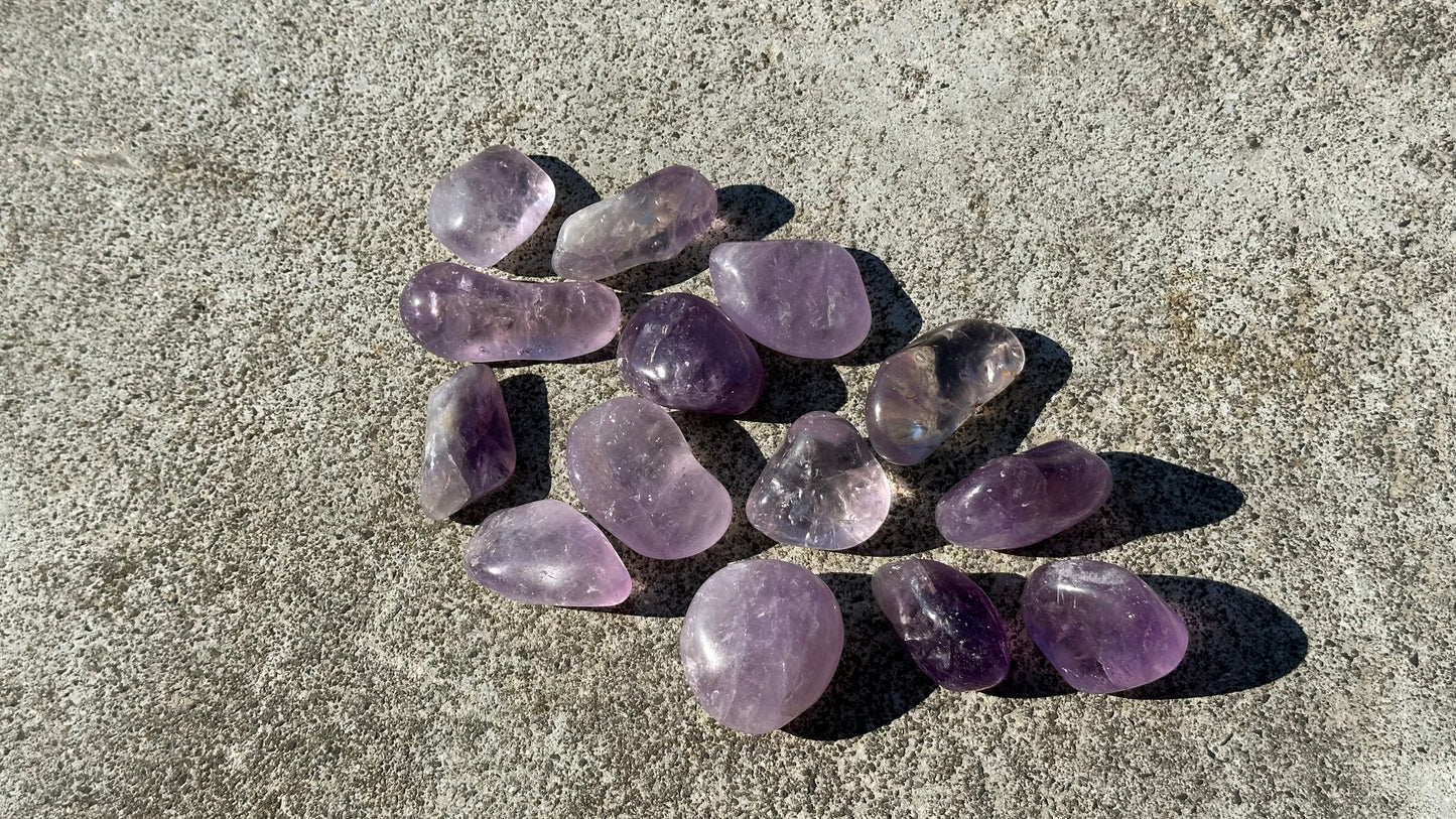 Amethyst Trommelstein